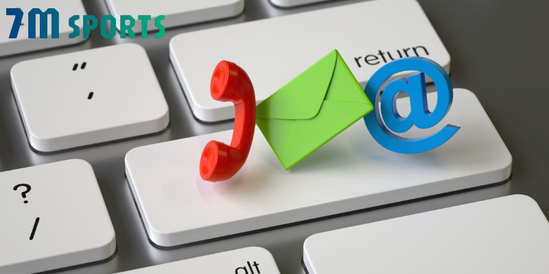 Chia sẻ các kênh liên hệ hiện có tại sân chơi